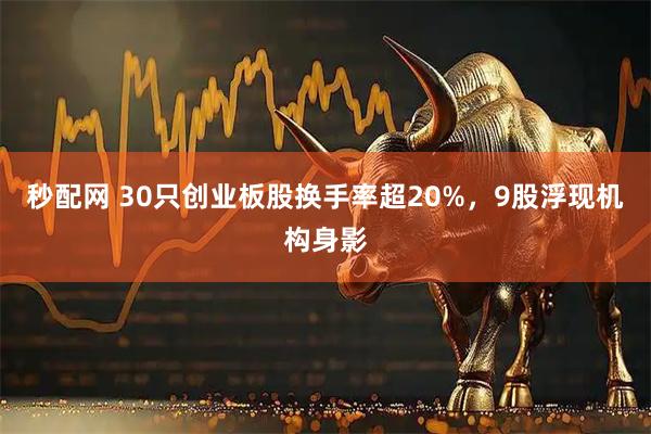 秒配网 30只创业板股换手率超20%，9股浮现机构身影