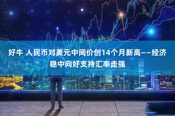 好牛 人民币对美元中间价创14个月新高——经济稳中向好支持汇率走强