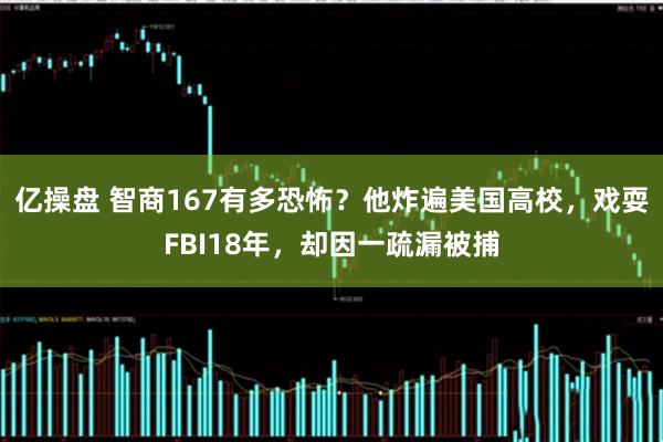 亿操盘 智商167有多恐怖？他炸遍美国高校，戏耍FBI18年，却因一疏漏被捕